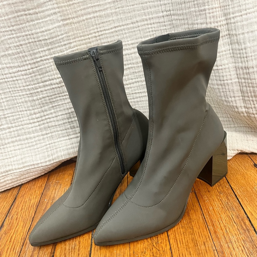 Aldo Chunky Heeled Boots
